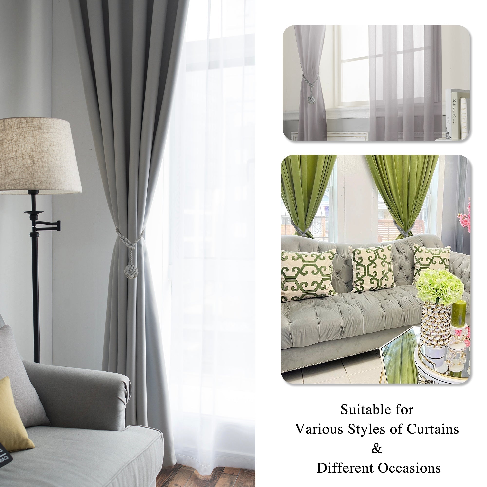 Add Pleats to Our Drapes Triple or Double Pinch Pleated Curtains Fan Fold  or French/euro Pleat Custom Drapes With Hooks 