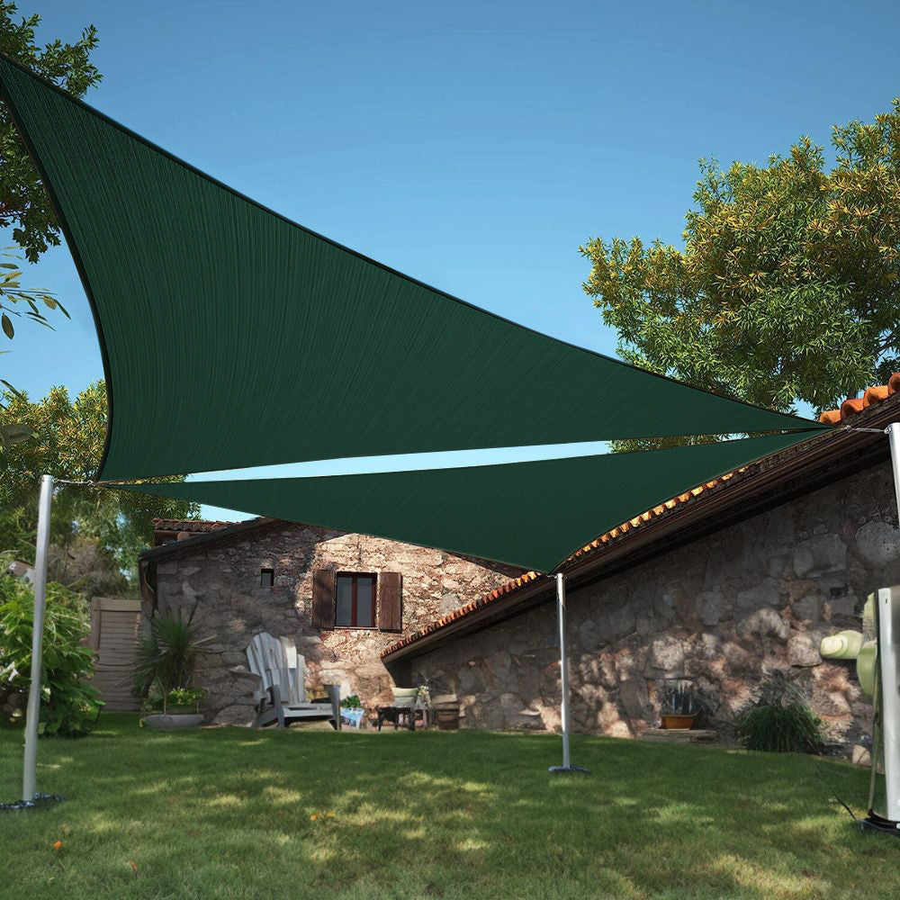 Premium UV Block Fade-Resistant Waterproof Triangle Sun Shade Sail