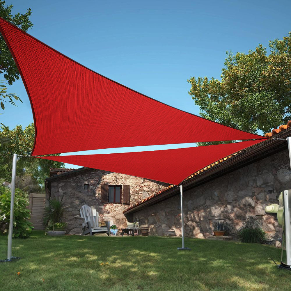 Premium UV Block Fade-Resistant Waterproof Triangle Sun Shade Sail